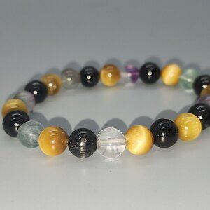 2/$15 Colorful Gemstone Spiritual Bracelet - Vibrant Energy Healing Jewelry